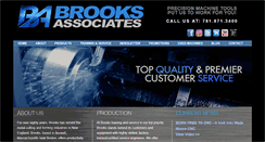 Desktop Screenshot of brooksmachinery.com